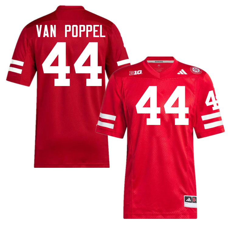 #44 Riley Van Poppel Nebraska Jersey,Nebraska Cornhuskers Football Uniforms,Jersey-Scarlet #44 Riley Van Poppel Nebraska Jersey,Nebraska Cornhuskers Football Uniforms,Jersey-Scarlet